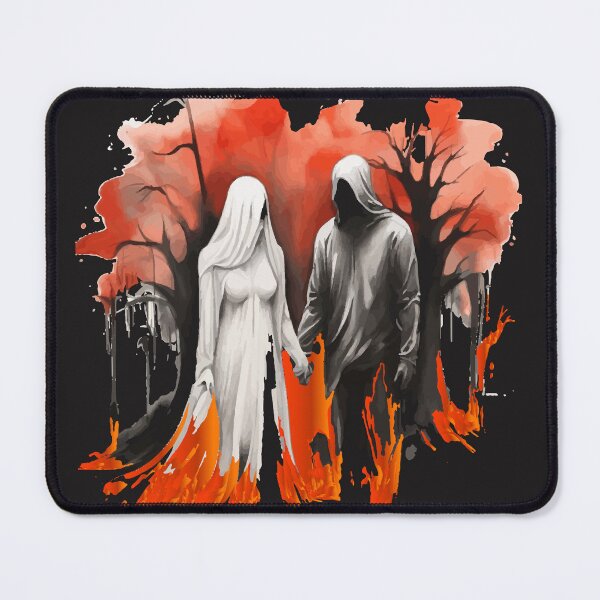 Item preview, Mrs. & Mr. Ghost - The Ghost Community - Water Color designed and sold by AmazingAbha.