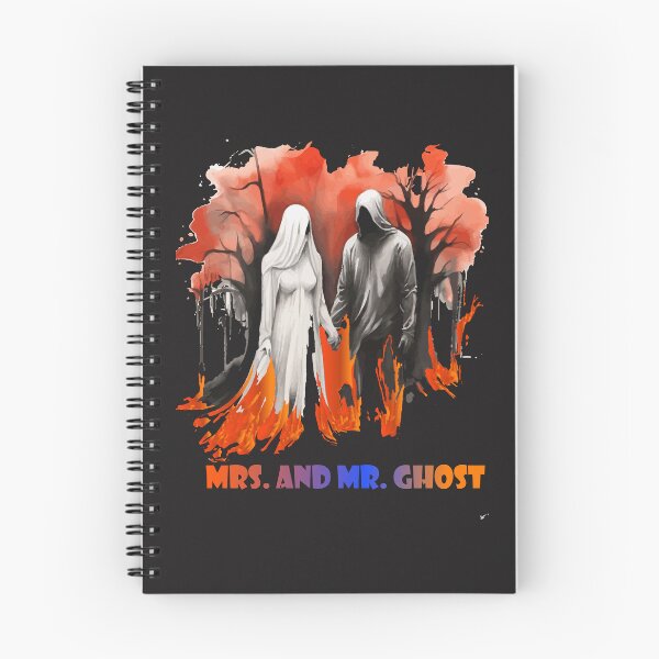 Item preview, Mrs. & Mr. Ghost - The Ghost Community - Water Color designed and sold by AmazingAbha.