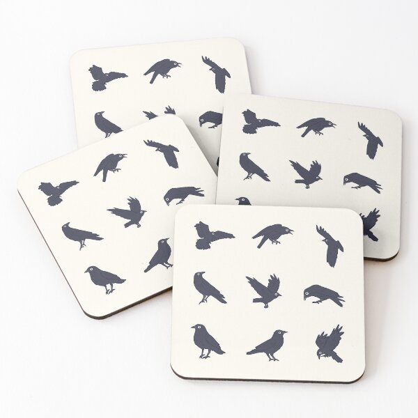 Item preview, Crow illustration pack designed and sold by Mayarart.