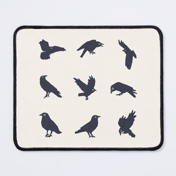 Item preview, Crow illustration pack designed and sold by Mayarart.