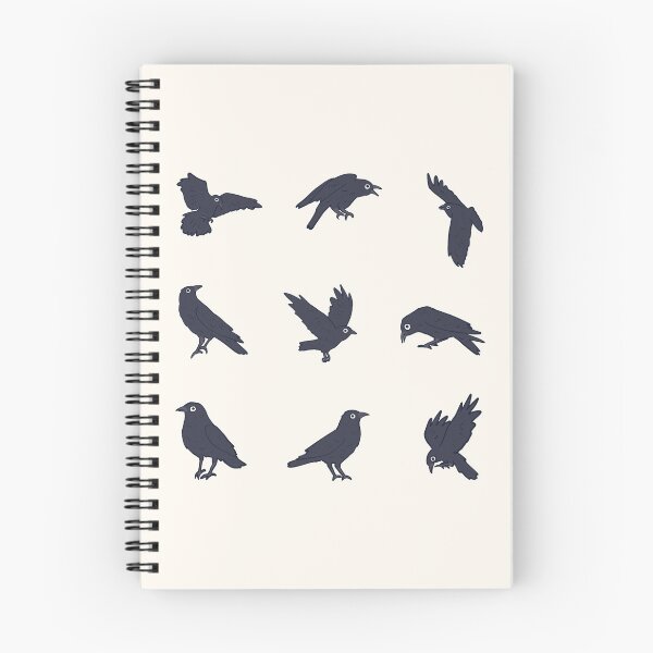 Item preview, Crow illustration pack designed and sold by Mayarart.