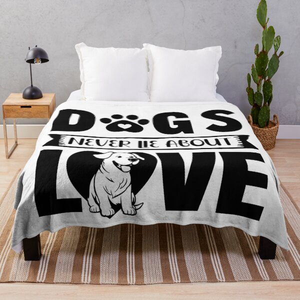 Item preview, Dogs never lie about love designed and sold by Concept-Hub.