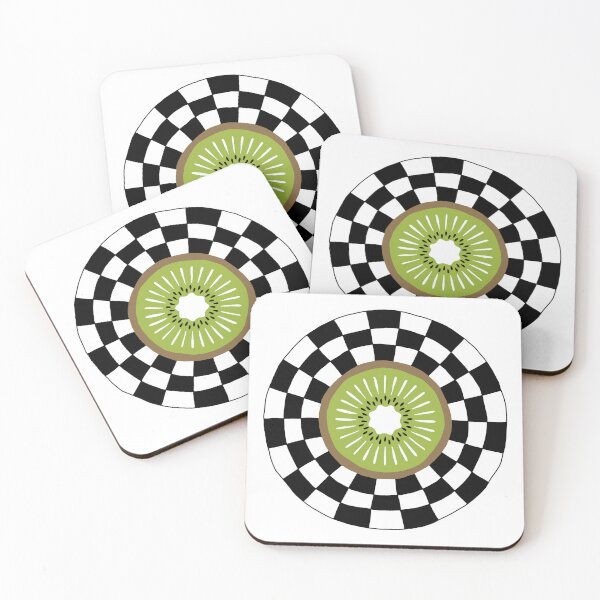 Item preview, checkered kiwi designed and sold by stylinson road.
