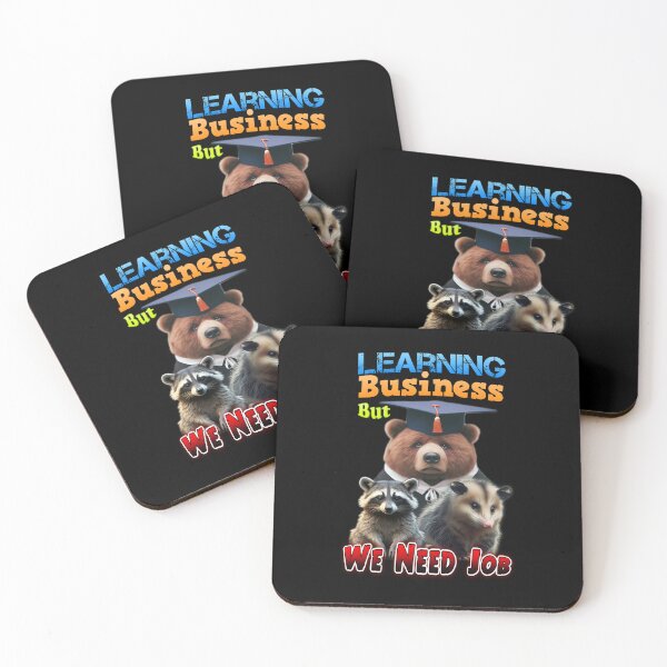 Item preview, Learning Business but we Need Job designed and sold by Gautamillustra.
