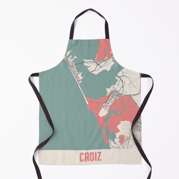 Item preview, Cadiz City Map Chalk Retro City Map Poster designed and sold by Peek-Designs.