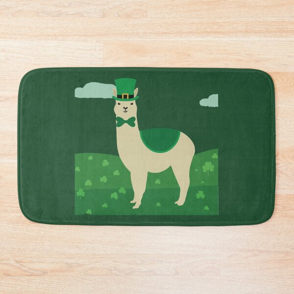 Item preview, Cute St. Patricks day Irish Alpaca designed and sold by Feline Rockstars.