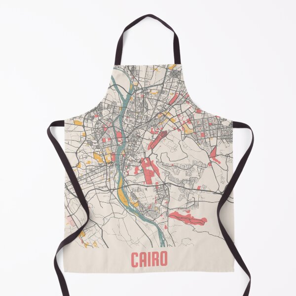 Item preview, Cairo City Map Chalk Retro City Map Poster designed and sold by Peek-Designs.