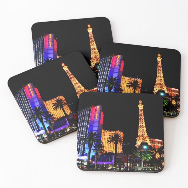 Item preview, Eiffel Tower Paris and Ballys Hotel Las Vegas America designed and sold by AndyEvansPhotos.