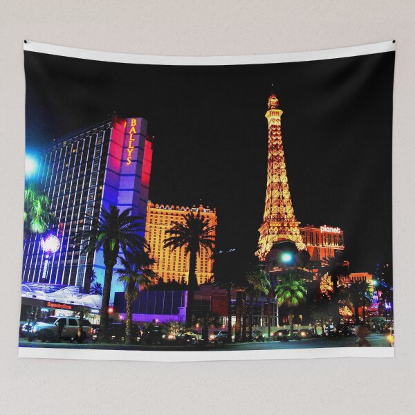 Item preview, Eiffel Tower Paris and Ballys Hotel Las Vegas America designed and sold by AndyEvansPhotos.