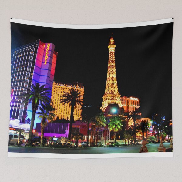 Item preview, Eiffel Tower Paris and Ballys Hotel Las Vegas America designed and sold by AndyEvansPhotos.