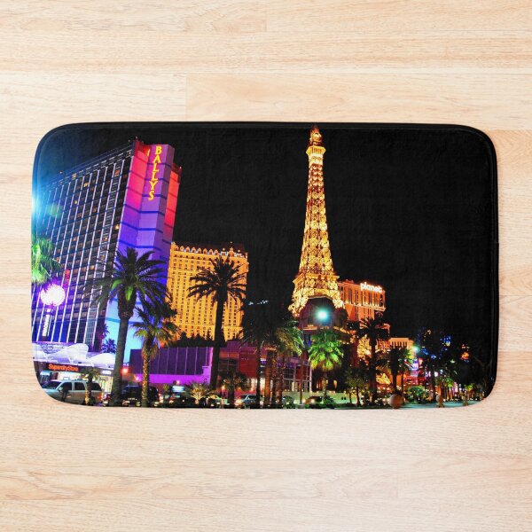 Item preview, Eiffel Tower Paris and Ballys Hotel Las Vegas America designed and sold by AndyEvansPhotos.