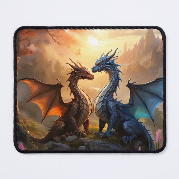 Item preview, Sunset Serenity | Dragons in Repose designed and sold by MysticFable.