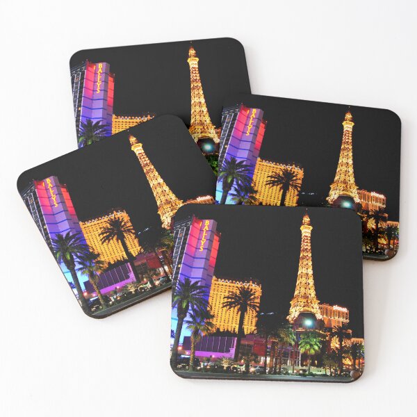 Item preview, Eiffel Tower Paris and Ballys Hotel Las Vegas America designed and sold by AndyEvansPhotos.