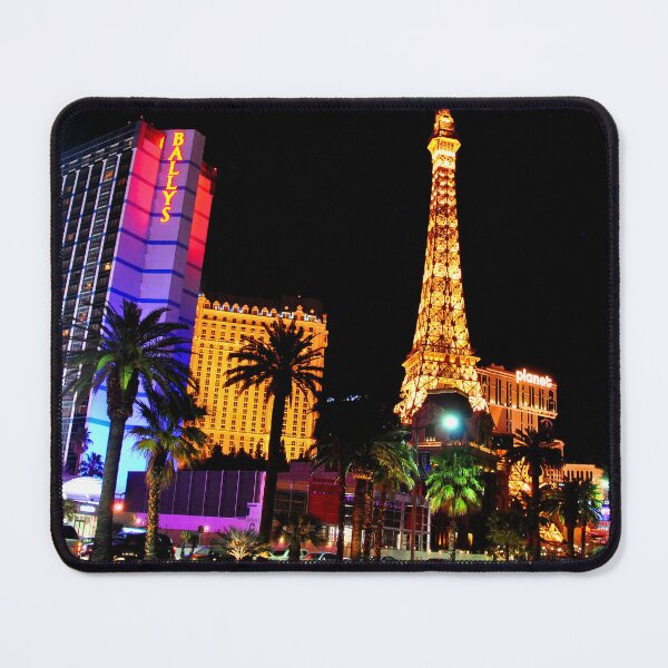 Item preview, Eiffel Tower Paris and Ballys Hotel Las Vegas America designed and sold by AndyEvansPhotos.