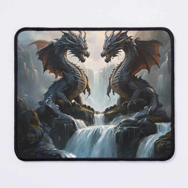 Item preview, Cascade's Embrace | Dragons in the Falls designed and sold by MysticFable.