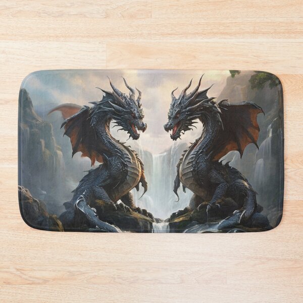 Item preview, Cascade's Embrace | Dragons in the Falls designed and sold by MysticFable.
