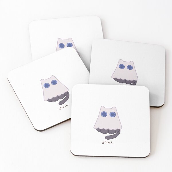 Item preview, Kitty ghost  designed and sold by Scarlett Miller.