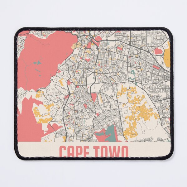 Item preview, Cape Town City Map Chalk Retro City Map Poster designed and sold by Peek-Designs.