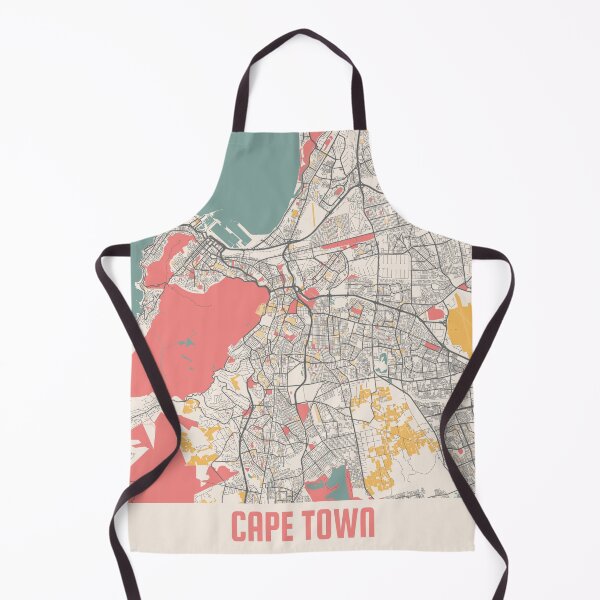 Item preview, Cape Town City Map Chalk Retro City Map Poster designed and sold by Peek-Designs.