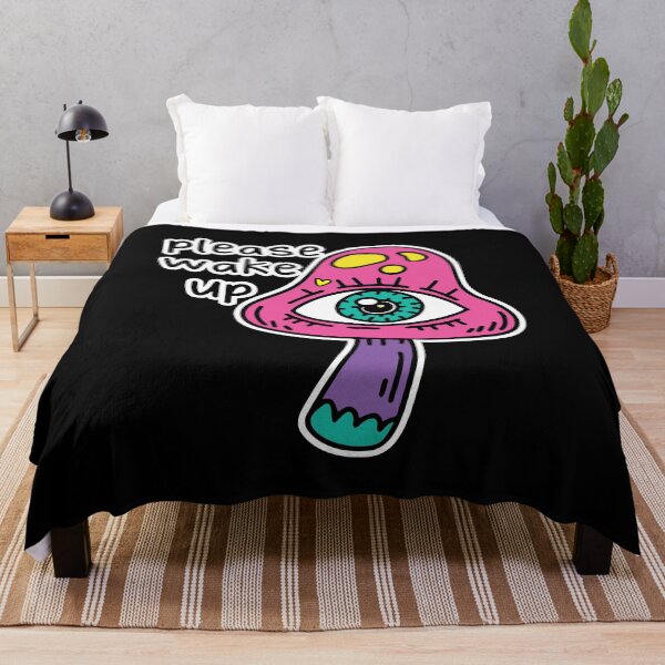 Item preview, Mushroom lover - please WAKE UP - Mushroom Lover - Plant Medicine - Shroom Trip designed and sold by originalsusie.