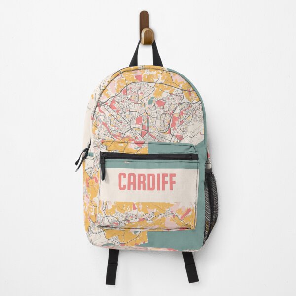 Item preview, Cardiff City Map Chalk Retro City Map Poster designed and sold by Peek-Designs.
