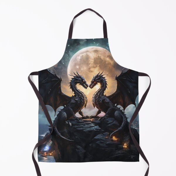 Item preview, Starry Embrace | Dragons of the Moonlit Cliff designed and sold by MysticFable.
