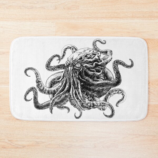 Item preview, Octopus monster Kraken sketch designed and sold by Szkicerka.