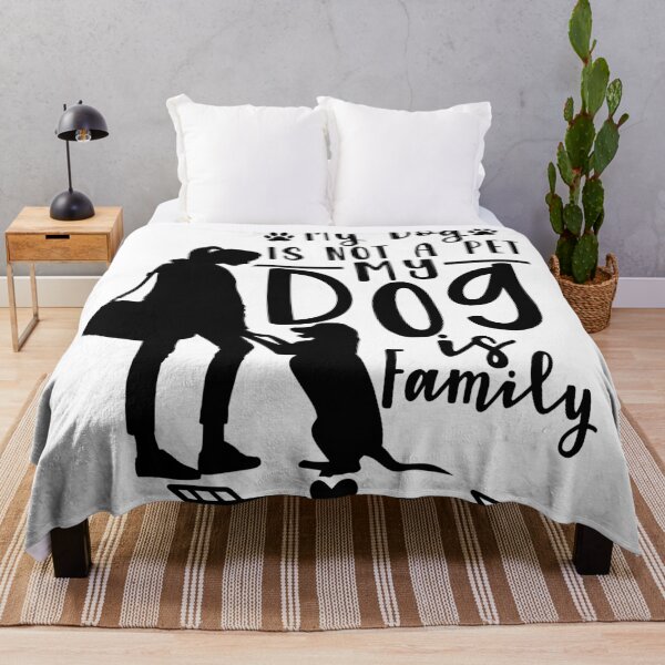 Item preview, My dog is not a pet, my dog is family designed and sold by Concept-Hub.