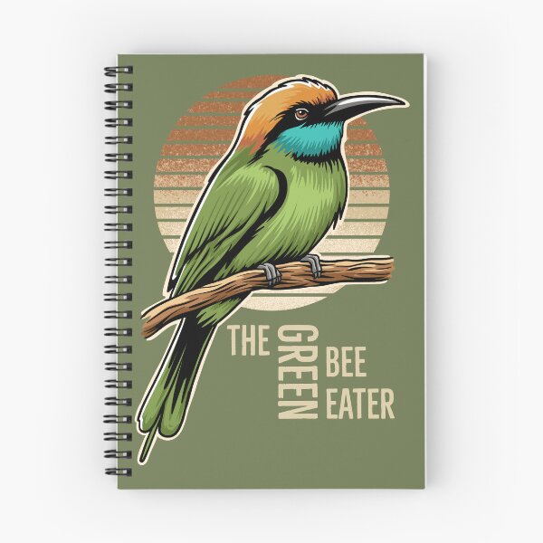 Item preview, The Green Bee Eater designed and sold by TOOTIFROOTI merch.