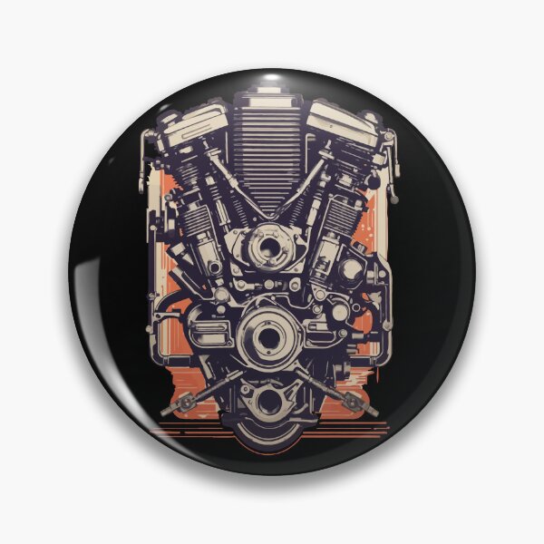 Item preview, Engine Engineer Motor Vehicle Mechanic Vintage designed and sold by LuminOrb.