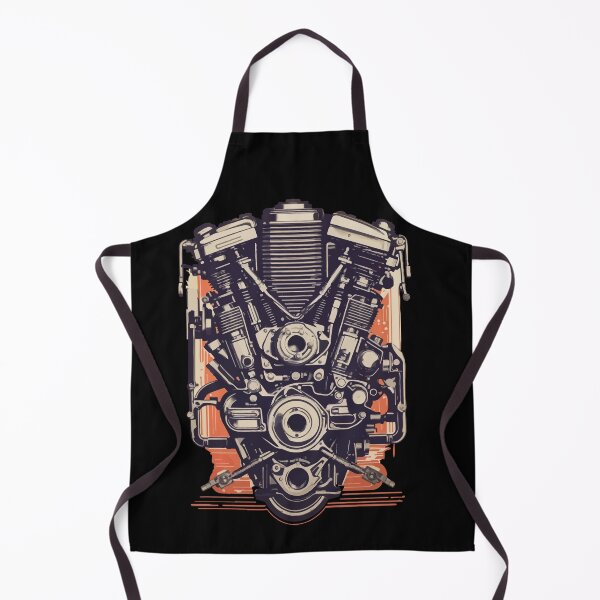 Item preview, Engine Engineer Motor Vehicle Mechanic Vintage designed and sold by LuminOrb.