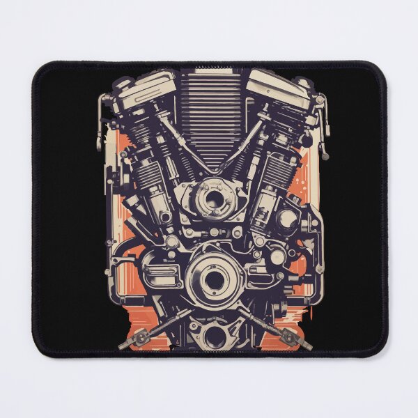 Item preview, Engine Engineer Motor Vehicle Mechanic Vintage designed and sold by LuminOrb.