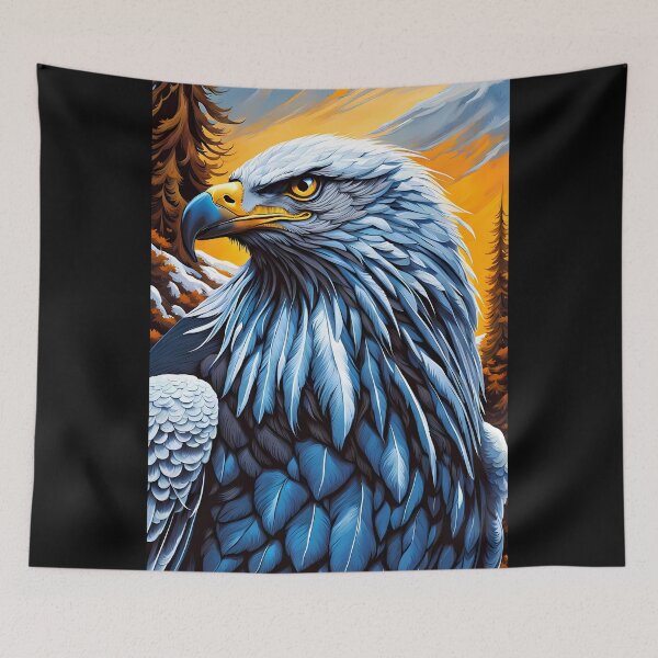Item preview, Blue Eagle, Ai Generated Art  designed and sold by ACC .
