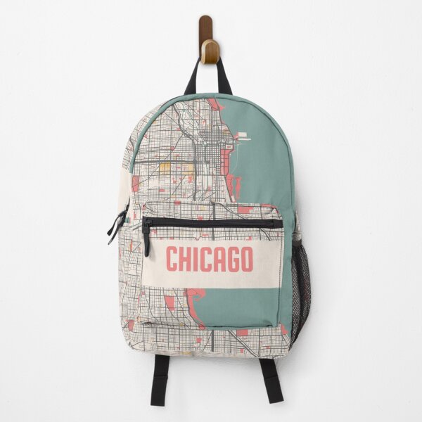 Item preview, Chicago City Map Chalk Retro City Map Poster designed and sold by Peek-Designs.