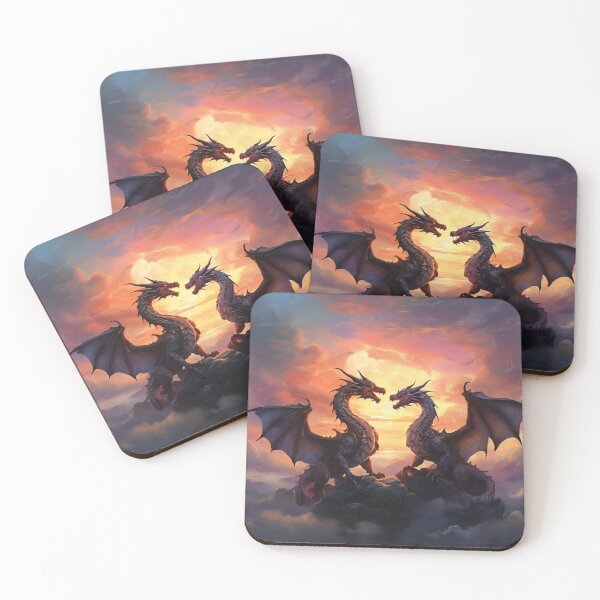Item preview, Twilight Embrace | Dragons in Flight designed and sold by MysticFable.