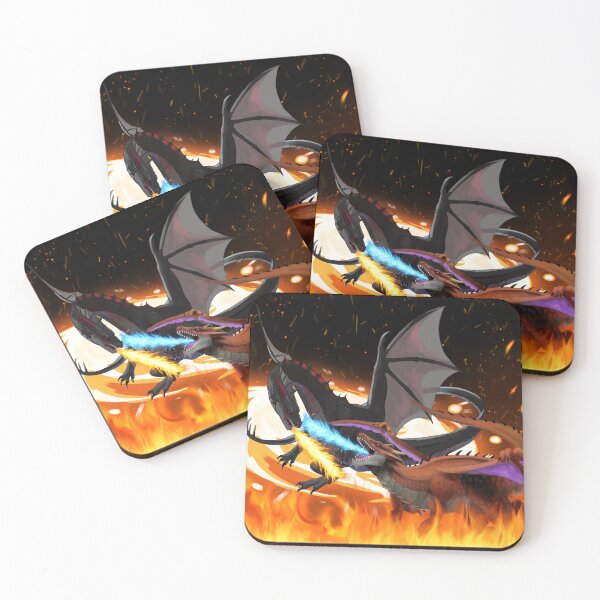 Item preview, Dueling Dragons  designed and sold by EnbyShopOfArt87 .