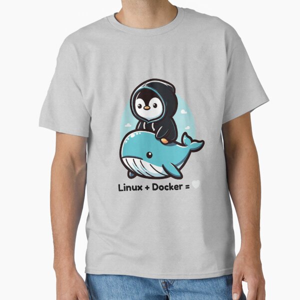 Item preview, Linux + Docker = ? designed and sold by rbreunev.