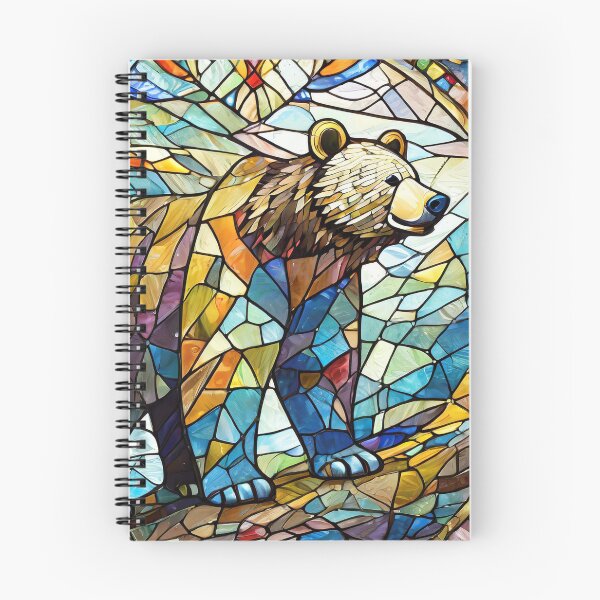 Item preview, Stained Glass Bear designed and sold by NinjaRat.