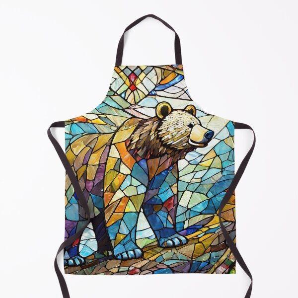 Item preview, Stained Glass Bear designed and sold by NinjaRat.