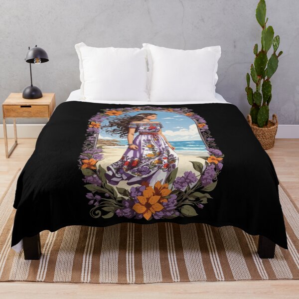 Artikelvorschau, Spanische Schönheit Vintage Blumen Bohemian entworfen und verkauft von LuminOrb.