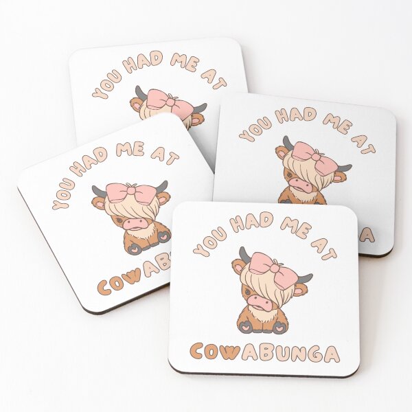 Item preview, You Had Me at COWabunga: Baby Cow Illustration designed and sold by impressionofmel.