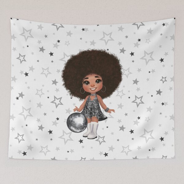 Item preview, Disco girl designed and sold by SDCillustration.