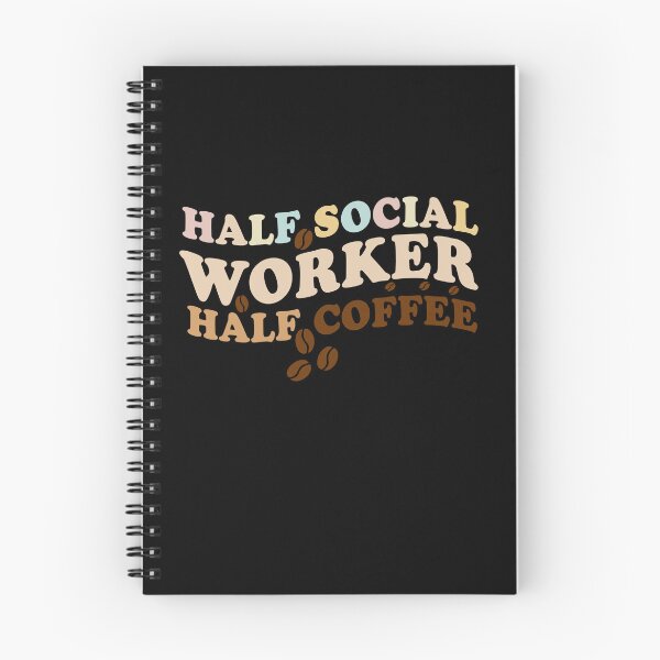 Item preview, Half Social Worker Half Coffee designed and sold by Empiredesigner3.