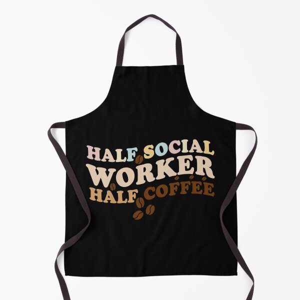 Item preview, Half Social Worker Half Coffee designed and sold by Empiredesigner3.