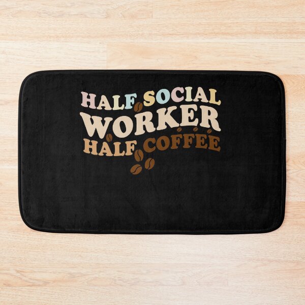 Item preview, Half Social Worker Half Coffee designed and sold by Empiredesigner3.