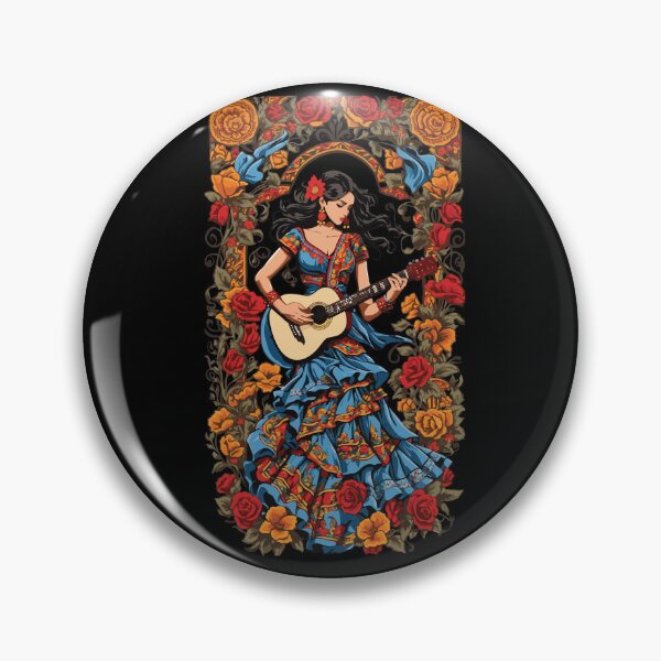 Item preview, Spanish guitarist Iconic Music Aesthetic designed and sold by LuminOrb.