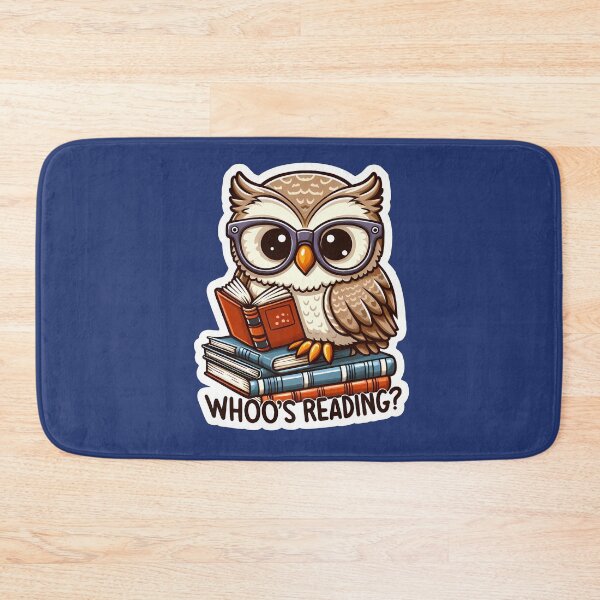 Item preview, Owl reading a book designed and sold by Irbisinthebox.