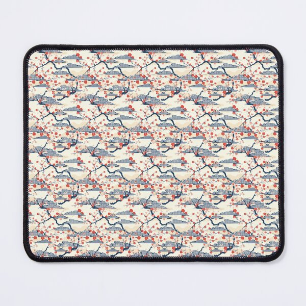 Item preview, Japanese Style Sky And Flower Pattern designed and sold by DreamBackDrops.
