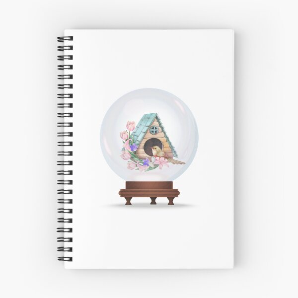 Item preview, Floral birdhouse globe 2 designed and sold by marahhoma.