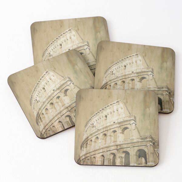 Item preview, Rome old postcard, Colosseum - vintage style, retro texture designed and sold by Paolo Modena Photography    -   Fine Italian Art.
